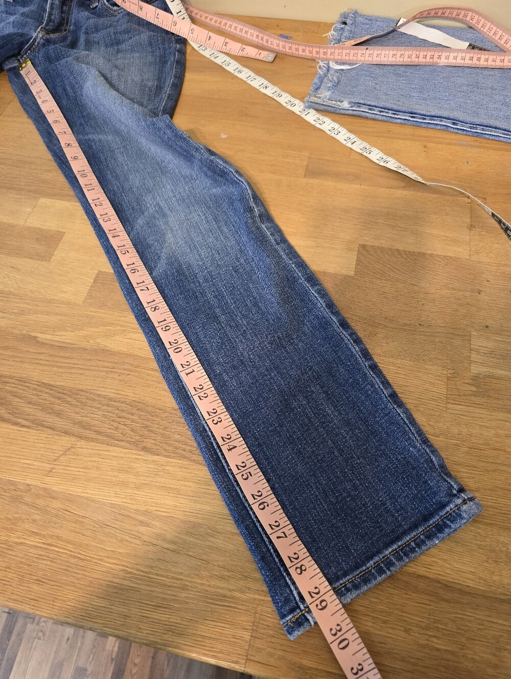 Lucky Brand Sienna Tomboy Jeans Women's 00/24R Straight Leg Stretch Denim - Picture 10 of 12